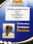 4 Eb Horns & Piano Vol. 4 by Naulais Jerome for 4 Eb Horns and Piano (4 Eb Horns and Piano)