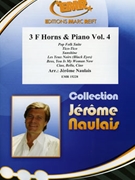 3 F Horns & Piano Vol. 4 by Naulais Jerome for 3 Horns and Piano (3 Horns and Piano (Keyboard))