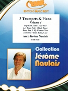3 Trumpets & Piano Vol. 4 by Naulais Jerome for 3 Trumpets and Piano (3 Trumpets and Piano)