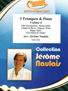 3 Trumpets & Piano Vol. 6 by Naulais Jerome for 3 Trumpets and Piano (3 Trumpets and Piano)