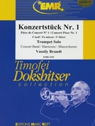 Konzertstuck Nr. 1 by Brandt Vassily - Mortimer John Glenesk - for Trumpet and Concert Band (Trumpet and Concert Band)