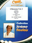 4 Bassoons Vol. 3 by Naulais Jerome for 4 Bassoons (4 Bassoons)