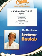 4 Violoncellos Vol. 15 by Naulais Jerome for 4 Violoncellos (4 Violoncellos)
