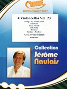 4 Violoncellos Vol. 23 by Naulais Jerome for 4 Violoncellos (4 Violoncellos)