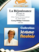 La Rejouissance by Telemann Georg Philipp - Naulais Jerome - for 8 Trombones (8 Trombones (Piano / Timpani / Percussion optional))