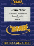 Concertino by Gourlay James for Eb Horn and Brass Band (Eb Horn and Brass Band)