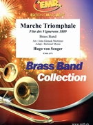 Marche Triomphale by Senger Hugo Von - Mortimer John Glenesk - for Brass Band (Brass Band (Marschformat / Petit format / Card Size))