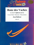 Ranz des Vaches by Balissat Jean for Concert Band - Blasorchester - Harmonie (Concert Band - Blasorchester - Harmonie (1 2 or 3 Alphorns in Gb / Sol bemol))