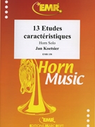 13 Etudes Caracteristiques by Koetsier Jan for Horn Tutors and Studies (Horn Tutors and Studies)
