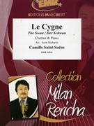 Le Cygne by Saint-Saens Camille - Scott Richards - for Clarinet and Piano (Clarinet and Piano)