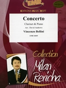Concerto by Bellini Vincenzo - Andrews David - for Clarinet and Piano (Clarinet and Piano)