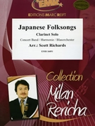 Japanese Folksongs by Richards Scott for Clarinet and Concert Band (Clarinet and Concert Band)