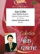 Aus Liebe by Bach Johann Sebastian - Valta Jan - for Soprano Clarinet and Piano (Soprano Clarinet and Piano)