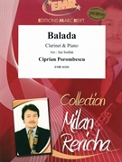 Balada by Porombescu Ciprian - Sedlak Jan - for Clarinet and Piano (Clarinet and Piano)