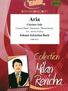Aria by Bach Johann Sebastian - Naulais Jerome - for Clarinet and Concert Band (Clarinet and Concert Band)