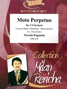 Moto Perpetuo by Paganini Niccolo - Jirka Kadlec - for 2 Clarinets and Concert Band (2 Clarinets and Concert Band)