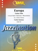Europa by Santana Carlos - Thomas Jerome - for Guitar and Concert Band (Guitar and Concert Band)