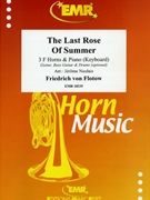The Last Rose Of Summer by Flotow Friedrich Von - Naulais Jerome - for 3 Horns and Piano (3 Horns and Piano (Keyboard) (Guitar Bass Guitar and Drums optional))