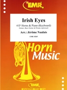 Irish Eyes by Naulais Jerome for 4 Eb Horns and Piano (4 Eb Horns and Piano (Guitar Bass Guitar and Drums optional))