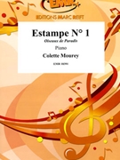 Estampe # 1 by Mourey Colette for Piano Solo (Piano Solo)