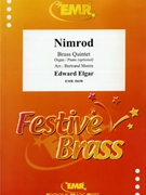 Nimrod by Elgar Edward - Moren Bertrand - for 2 Trumpets Horn Trombone Tuba and Organ (2 Trumpets Horn Trombone Tuba and Organ)