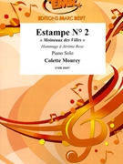 Estampe # 2 by Mourey Colette for Piano Solo (Piano Solo)