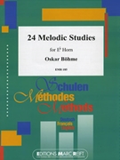 24 Melodic Studies by Bohme Oskar for Eb Horn Tutors and Studies (Eb Horn Tutors and Studies)