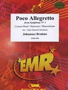 Poco Allegretto from Symphony No. 3 by Brahms Johannes - Mortimer John Glenesk - for Concert Band - Blasorchester - Harmonie (Concert Band - Blasorchester - Harmonie)