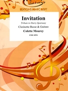 Invitation by Mourey Colette for Bass Clarinet and Guitar (Bass Clarinet and Guitar)