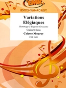 Variations Elegiaques by Mourey Colette for Guitar (Guitar)