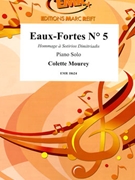 Eaux-Fortes # 5 by Mourey Colette for Piano Solo (Piano Solo)