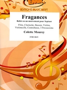Fragances by Mourey Colette for Flute Clarinet Bassoon Violon Violoncello Contrabass 3 Percussions (Flute Clarinet Bassoon Violon Violoncello Contrabass 3 Percussions)