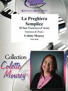 La Preghiera Semplice by Mourey Colette for Soprano and Piano (Soprano and Piano)