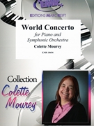 World Concerto by Mourey Colette for Orchestra (Orchestra (Piano Solo))
