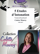 5 Etudes d'Intonation by Mourey Colette for Viola and Piano (Viola and Piano)