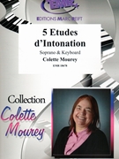 5 Etudes d'Intonation by Mourey Colette for Soprano and Orgue (Soprano and Orgue)