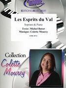 Les Esprits du Val by Butor Michel and Mourey Colette for Soprano and Piano (Soprano and Piano)