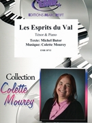 Les Esprits du Val by Butor Michel and Mourey Colette for Tenor and Piano (Tenor and Piano)