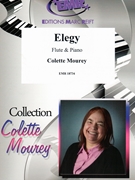 Elegy by Mourey Colette for Flute and Piano (Flute and Piano)