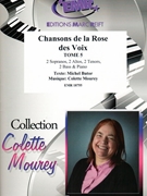 Chansons de la Rose des Voix Tome 5 by Butor Michel and Mourey Colette for Voice and Piano (Voice and Piano (2 Sopranos 2 Altos 2 Tenors 2 Bass and Piano))