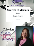 Sources et Marines by Mourey Colette for Harp Solo (Harp Solo)