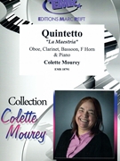Quintetto by Mourey Colette for Oboe Clarinet Bassoon F Horn and Piano (Oboe Clarinet Bassoon F Horn and Piano)