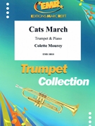Cats March by Mourey Colette for Trumpet and Piano (Trumpet and Piano)