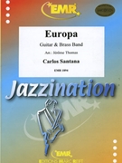 Europa by Santana Carlos - Thomas Jerome - for Guitar and Brass Band (Guitar and Brass Band)