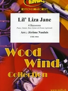 Lil' Liza Jane by Naulais Jerome for 4 Bassoons (4 Bassoons (Piano Guitar Bass Guitar and Drums optional))