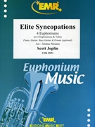 Elite Syncopations by Joplin Scott - Naulais Jerome - for 4 Euphoniums (4 Euphoniums (Piano Guitar Bass Guitar and Drums optional))