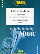 Lil' Liza Jane by Naulais Jerome for Tuba Quartet (Tuba Quartet (3 Euphoniums and 1 Tuba) (Piano Guitar Bass Guitar and Drums optional))