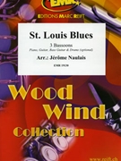St. Louis Blues by Naulais Jerome for 3 Bassoons (3 Bassoons (Piano Guitar Bass Guitar and Drums optional))