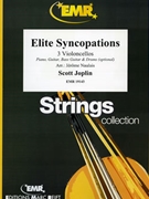 Elite Syncopations by Joplin Scott - Naulais Jerome - for 3 Violoncellos (3 Violoncellos (Piano Guitar Bass Guitar and Drums optional))