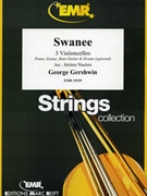 Swanee by Gershwin George - Naulais Jerome - for 3 Violoncellos (3 Violoncellos (Piano Guitar Bass Guitar and Drums optional))
